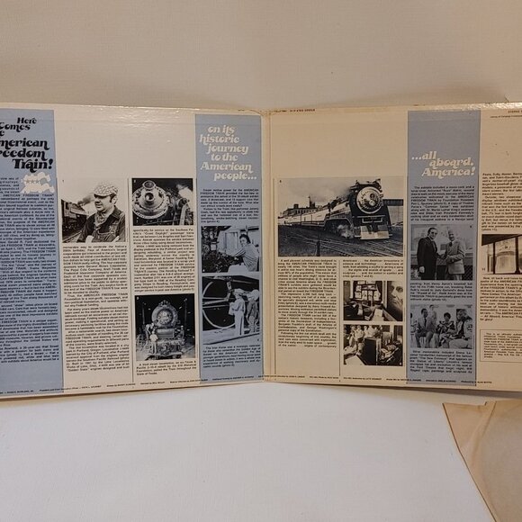 Here Comes the American Freedom Train Vinyl Record - Picture 4 of 6